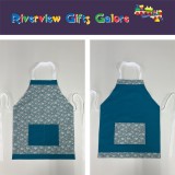 Apron Reversible - Aqua Chooks / Turquoise Apron Reversible - Aqua Chooks / Turquoise